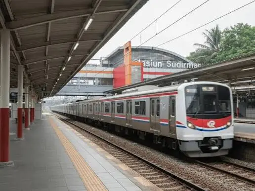 KRL Tidak Berhenti di Stasiun Sudirman